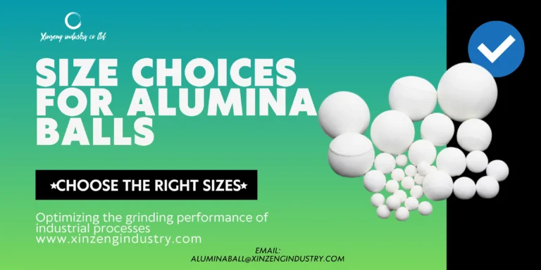 Size Choices for Alumina Balls from Xinzeng Industry 30